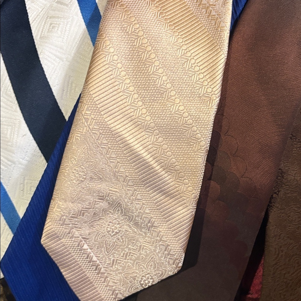 30 Vintage Men’s Neckties Excellent Condition 50s 60s 70s Retro Dress Ties - Picture 16 of 17